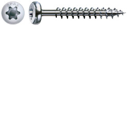 SPAX 0201010500805 Universal Pan Screw 5 x 80mm T-Star Plus Steel WIROX 200pc