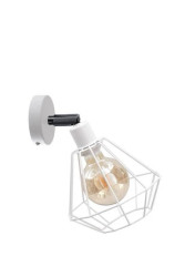 Kinkiet loftowy 1xE27 FOSKAL WHITE