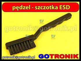 Pędzel szczotka ESD 2