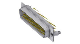 Złącze D-sub PCB 50-pinowe Wtyk Proste Przewlekany raster 2.84mm