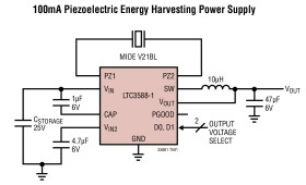 Nanopower Energy Harvesting Power Supply