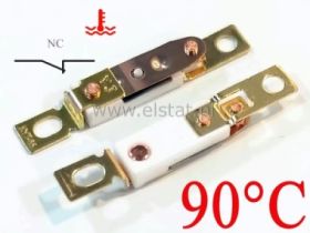 Wyłącznik termiczny 90°C NC; grzejniki, suszarki