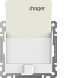 Lumina Łącznik na kartę hotelową biały WL0510