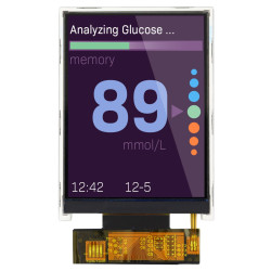 Kolorowy wyświetlacz LCD 2.4cal TFT 240 x 320pikseli Parallel, RGB, SPI I/F Nie NEWHAVEN DISPLAY INTERNATIONAL