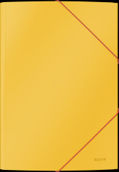 30020019 Cosy corner-fastening folder, A4, yellow