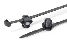 Opaski kablowe długość 200mm szerokość 4,9 mm HellermannTyton Polipropylen