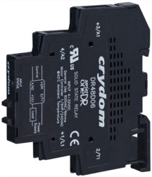 Solid state relay, 280 VAC, zero voltage switching, 4-32 VDC, 3 A, DIN rail, DR24D03