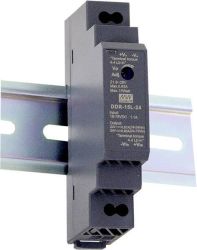 MEAN WELL DDR-15G-5 Przetwornik DC/DC na szynę DIN 5 V/DC 3 A 15 W Ilość wyjść:1 x Content 1 szt.