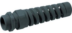 Cable gland, M16, 19 mm, Clamping range 3.5 to 8 mm, IP68, black, 53017810