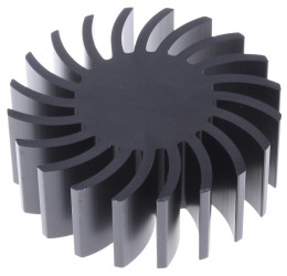 Radiator 70 (Dia.) x 25mm 2.6K/W Uniwersalna Okrągła Aluminiowa