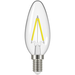 Energizer&#xAE; S12869 LED SES (E14) Candle Filament Non-Dim Bulb Warm White 470lm 4W