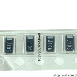 TCSVS0J106MAAR 10uF 6.3V Tantalum Size A SMD-A SAMSUNG