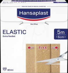 ELASTIC 5MX6CM Hansaplast Elastic 5 m x 6 cm