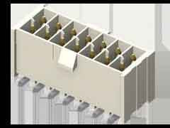 Wtyk PCB 5-pinowe raster: 2.54mm -rzędowe Samtec Przewlekany 675.0 V , 954.0 V dc