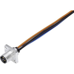 Binder 09 0631 070 04 Mini DIN Connector Sleeve Plug 4-Pin