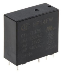 Przekaźnik mocy 12V dc SPDT RS PRO 530mW, montaż PCB 275 Otwór przezierny