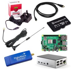 Raspberry Pi 4 PiAware Aircraft Tracking Kit