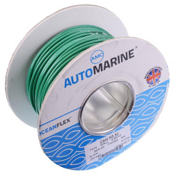 Green 2.5mm² Oceanflex Tinned Copper Cable 35/0.3mm 50M