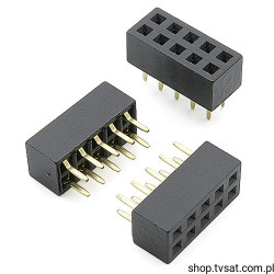M22-7140542 Socket 2 x 5 Pin THT HARWIN