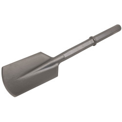 Worksafe Q1CS Clay Spade 140 x 570mm - 1-1/4&quot; Hex