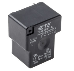 Przekaźnik monostabilny 12V dc SPDT TE Connectivity, montaż PCB 144 Ω Otwór przezierny