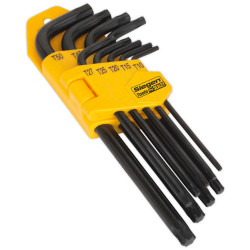 Siegen S01095 TRX-Star* Key Set 9pc Long