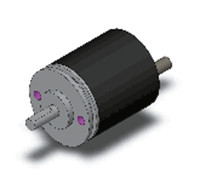 Enkoder przyrostowy przyrostowy NPN typu otwarty kolektor 100 średnica wału 4mm Omron 12 → 24 V DC 5000rpm