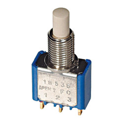 APEM 18545CD Pushbutton Quick-action Switching Element 2-pin 30 VDC