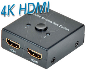 CS 32 HDMI 4K bidirectional switch, 2-port