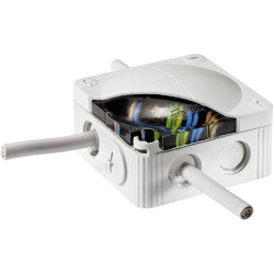 Wiska E66635 Junction box (L x W x H) 110 x 110 x 66 mm Grey-white IP68