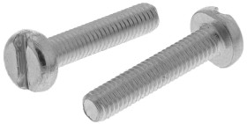 Śruby maszynowe M4 łeb z łbem walcowym soczewkowym Stalowe długość 20.0mm skok 0.70mm