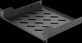 DN-10-TRAY-2-B 10" shelf, 1U, black