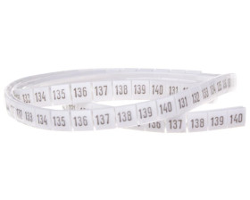 Oznacznik biały cyfra DK 3/Z6 /131-140/ 89214006 /100szt./