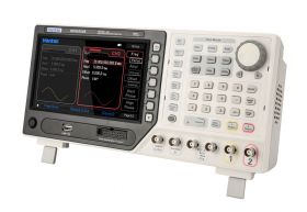 HDG6082B generator funkcyjny 2x 80MHz dwukanałowy LCD 7" 800x640 1,25GSa/s