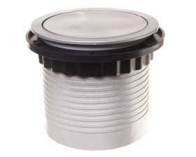 Gniazdo meblowe wysuwane z blatu 4x230V srebrne 1,5m OR-AE-1341