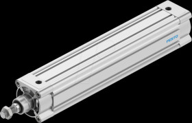 8165596 Standard cylinder, DSBC, dia. 80 mm, M20x1.5, G3/8, D3, PPSA