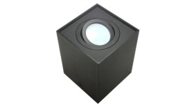 Oprawa Sufitowa Siroco Black Ruchoma Prostokąt Alu