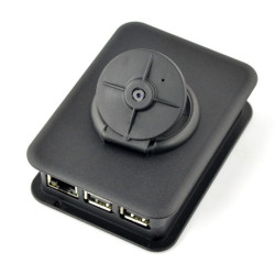 Obudowa TEKO do kamery i Raspberry Pi Model 3/2/B+ - czarna