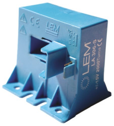 Przekładnik prądowy prąd wej 400A LEM prad wyj 200 mA otwór 30 x 13mm Pętla zamknięta