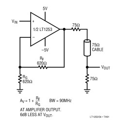 Low Cost Dual and Quad Video Amplifiers