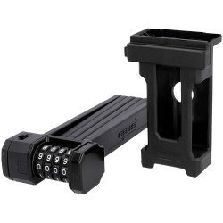 FISCHER 50657 PROTEC FN85 U Lock 85cm Foldable 10000 Combos Black