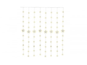 Kurtyna świetlna 80LED gwiazdki z pilotem i funkcją ściemniania