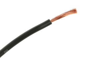 Przewód; silikonowy; 9040-1,5-SW (LI2G); linka; Cu; 1x1,50mm2; czarny; silikon; podwójna izolacja; 3,7mm; -60...+180°C; 25A; 100