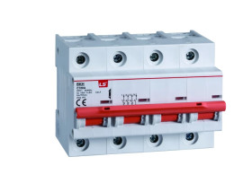 Wyłącznik nadprądowy 1,5 modułu 4P D 63A 10KA BKH 4P D63A 06110365R0