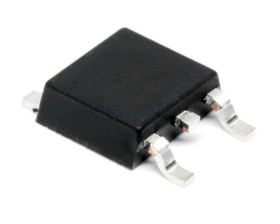 MOSFET N-kanałowy 23 A DPAK (TO-252) 100 V SMD Pojedynczy 70 W 80 miliomów