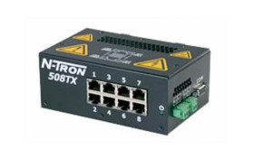 Ethernet Switch, porty RJ45: 8, Montaż na szynie DIN, 10/100Mbit/s