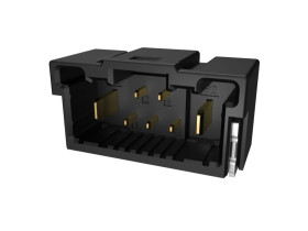 Listwa stykowa PCB 5-pinowe ComboLock raster: 1 mm Prosty 2-rzędowe Amphenol Communications Solutions Powierzchnia 50V W