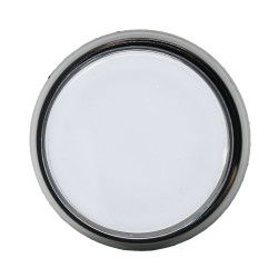 Large Arcade Button with LED - 60mm White