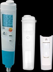 0563 2063 pH meter testo 206-pH3, 0.0  14.0 pH, flexible use