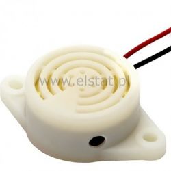 Buzer 3-24V z generatorem, ton przerywany, fi 30mm